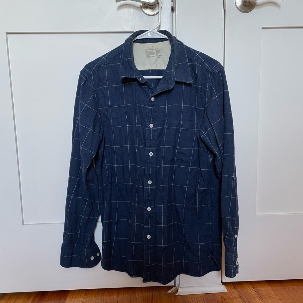 Mens Muji medium button down shirt